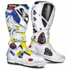 BOTAS SIDI CROSSFIRE 2 SRS - AMARELO FLUO / BRANCO / AZUL